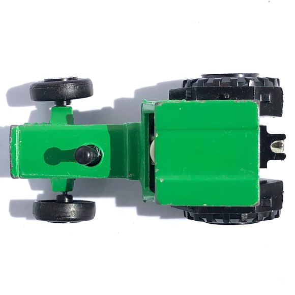 Majorette Mini Tractor 208 green diecast vintage 1990s France 1:65 farm vehicle - Picture 13 of 15